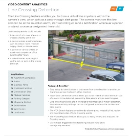 Line Crossing Detection in Caldwell,  TX